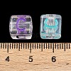 Acrylic European Beads MACR-I042-01C-3