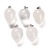 Natural Quartz Crystal Pendants G-M424-02P-08-1