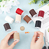   9 Rolls 9 Colors Round Waxed Polyester Cord YC-PH0002-41-3