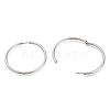 Tarnish Resistant 201 Stainless Steel Huggie Hoop Earrings EJEW-O095-02F-2
