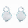 Transparent Acrylic Pendants MACR-S373-125-B06-2