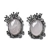 Natural Rose Quartz Pendants G-H083-01AS-01-1