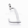Tarnish Resistant 304 Stainless Steel Pendants STAS-F129-L-P-2