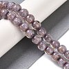 Handmade Gold Sand Lampwork Beads LAMP-Z009-01L-2