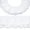 2Yards Polyester Pleated Lace Trim OCOR-CY0003-23B-7