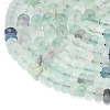 Natural Fluorite Beads Strands G-P575-A56-8x5mm-3