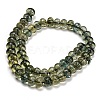 Dyed Imitation Gemstone Glass Beads Strands GL-Z001-03B-4