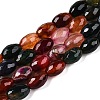 Natural Agate Beads Strands G-T138-180D-4