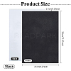 BENECREAT Black Nonslip Foam Adhesive Pad Mat for Furniture AJEW-BC0005-34-2