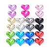 UV Plating Opaque Acrylic Beads MACR-D082-09-1