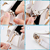 6Pcs Zinc Alloy Bag Buckles FIND-GF0006-89D-5