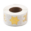 Christmas Theme Adhesive Roll Sticker Labels DIY-S001-07B-4