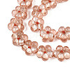 Handmade Silver Foil Glass Beads FOIL-N030-01A-3