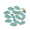Pointed Back Resin Rhinestone Cabochons RESI-T016-5x10mm-A20-1