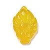 Dyed Natural Agate Carved Pendants G-A098-01E-1