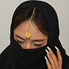 Brass Hair Bobby Pins Indian Forehead Chains DY8155-5