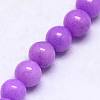 Natural Mashan Jade Round Beads Strands G-D263-12mm-XS24-2