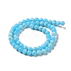 Synthetic Imperial Jasper Dyed Beads Strands G-D077-A01-01E-3
