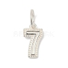 Number Series 925 Sterling Silver Charms LS-STER-Q002-01H-1