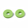 Handmade Polymer Clay Beads CLAY-R067-6.0mm-B49-3