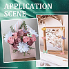 4 Sets Unfinished Wood Cutouts Ornaments WOOD-SC0001-91E-5