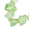 Raw Rough Natural Quartz Crystal Beads Strands G-Z131-J01-02-4