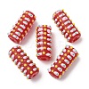 Handmade Lampwork Enamel  Beads LAMP-B051-01C-1