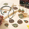 15Pcs 3 Styles Alloy Enamel Pendants ENAM-TA0003-69-7