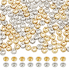 DICOSMETIC 120Pcs 2 Colors Brass Spacer Beads KK-DC0003-61-1