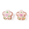 Handmade Bumpy Lampwork Beads LAMP-N024-04F-2