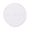 Flat Round with Flower & Butterfly Cup Mat Silicone Molds DIY-M034-29-3