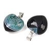 Natural Agate(Dyed & Heated) Pendants GG-K002-03D-2