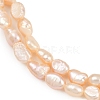 Natural Cultured Freshwater Pearl Beads Strands PEAR-P064-20G-03D-4