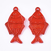 Transparent Acrylic Pendants TACR-S133-021-2