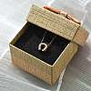 304 Stainless Steel Crystal Rhinestone Pendant Cable Chain Necklaces for Women NJEW-C062-01B-G-3