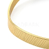 Rack Plating Brass Flat Cuff Bangles BJEW-D057-01G-3