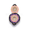MIYUKI & TOHO Handmade Japanese Seed Beads Links SEED-A027-G17-2