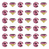 1 Bag Pointed Back Glass Rhinestone Cabochons RGLA-TADJ0001-01B-02-1