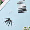 30Pcs 3 Colors Plastic Cleaning Brushes AJEW-CN0003-99-7