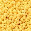Rubberized Style Glass Seed Beads SEED-Z003-01H-3