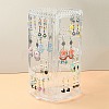 Rotating Acrylic Earring Display Stands EDIS-N010-03-1