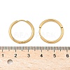 Ion Plating(IP) 304 Stainless Steel Huggie Hoop Earrings X-EJEW-F111A-20mm-G-3