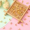 Brass Bead Tips KK-YW0001-53G-5