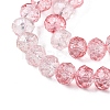 Transparent Glass Beads Strands GLAA-T023-10mm-A08-3