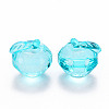 Transparent Acrylic Pendants TACR-T024-05B-946-2
