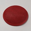 Imitation Hemp Round Fascinator Hat Base for Millinery AJEW-WH0472-45A-06-1