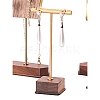 1-Tier Brass Bar Earring Organizer Display Racks ODIS-B002-03A-3