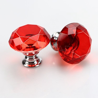 Glass & Aluminium Alloy Cabinet Handles AJEW-WH20018-177P-07-1
