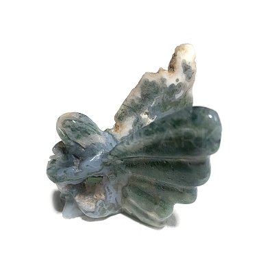 Natural Moss Agate Angel & Fairy Display Decorations PW-WG22967-02-1