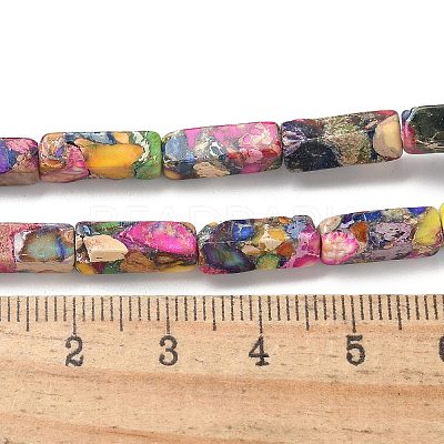 Natural Imperial Jasper Beads Strands G-P391-A07-1